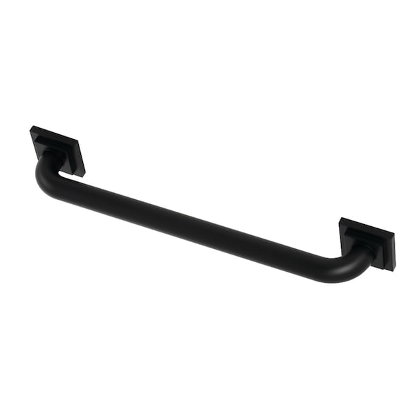 Kingston Brass DR614180 18-Inch x 1-1/4-Inch O.D Grab Bar, Matte Black DR614180 - main